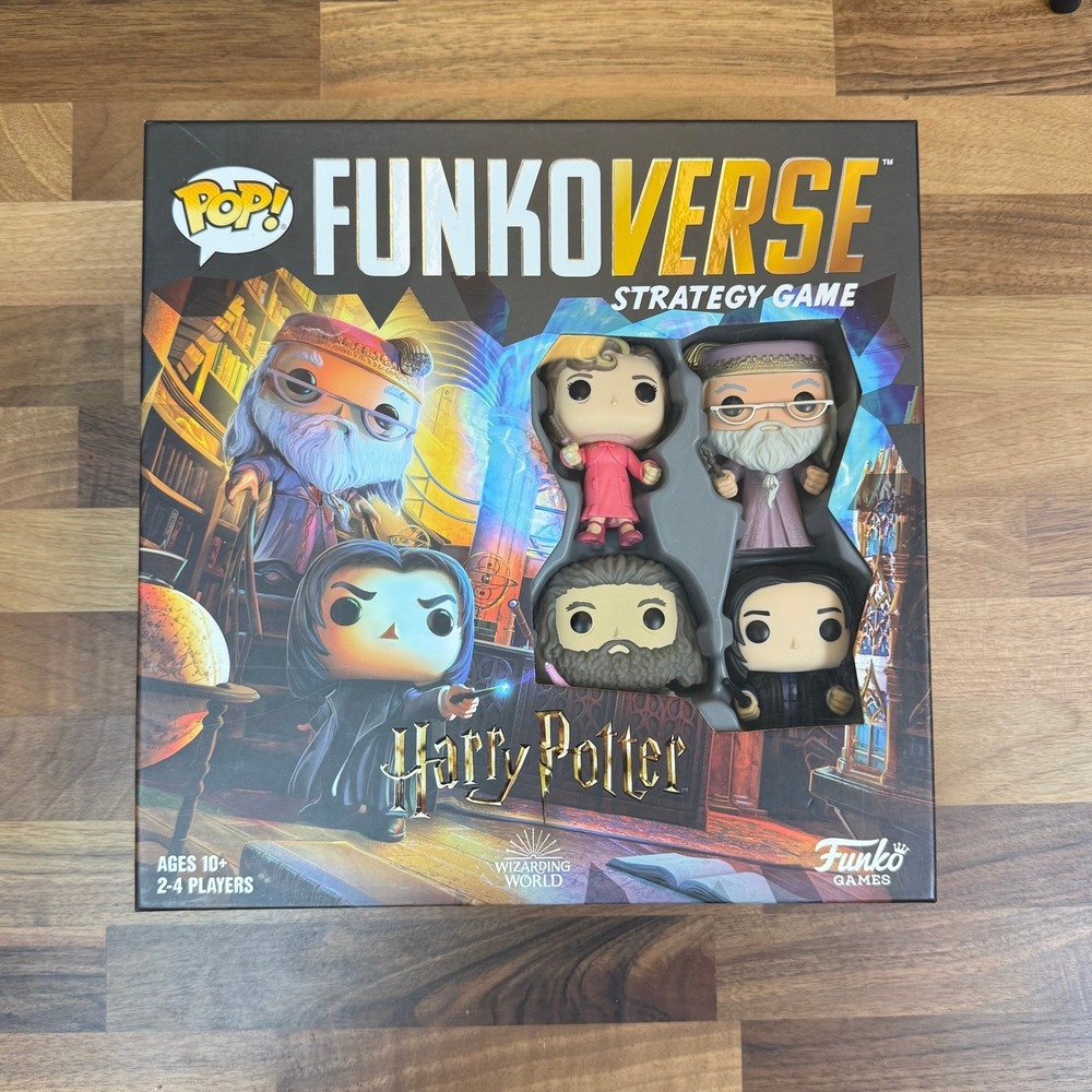 Funko Funkoverse Harry Potter Strategy Game Figures Dumbledore Hagrid COMPLETE